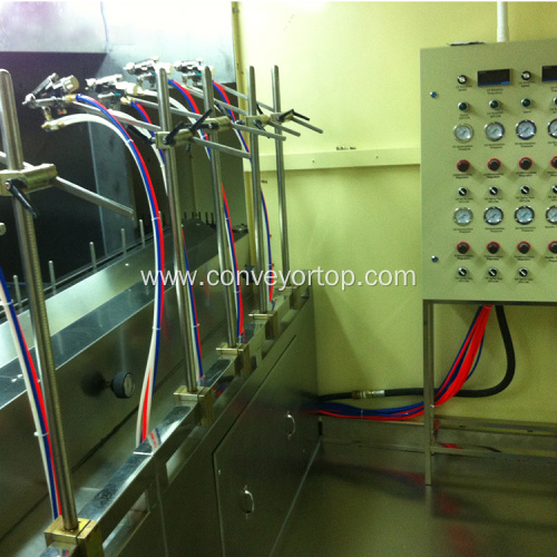 Automatic Plastic Parts UV Coating Spraying Painting Line